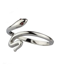 Ring Kleine Schlange Edelstahl mit Zirkonia - vergleichen und günstig kaufen